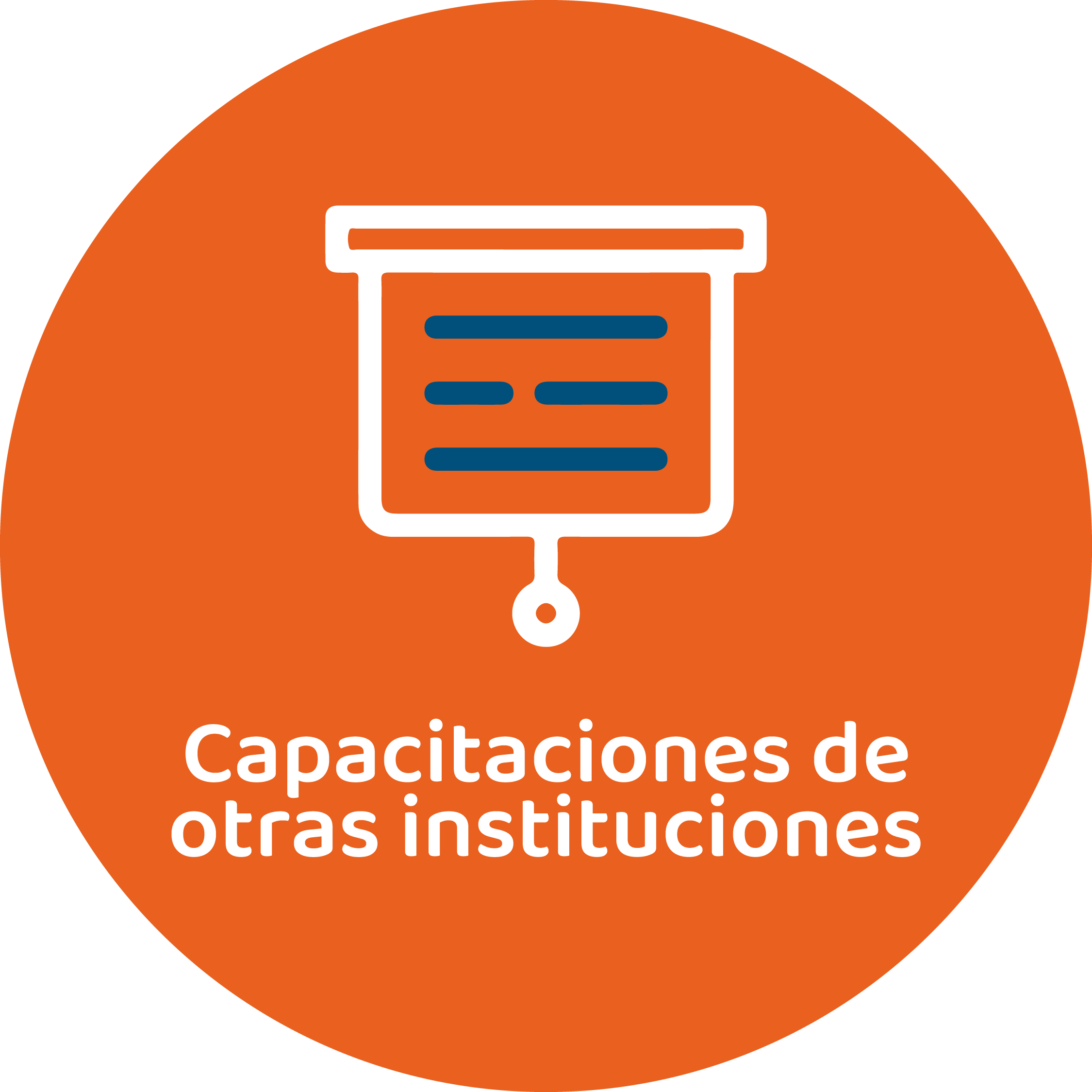 Capacitaciones de otras Instituciones