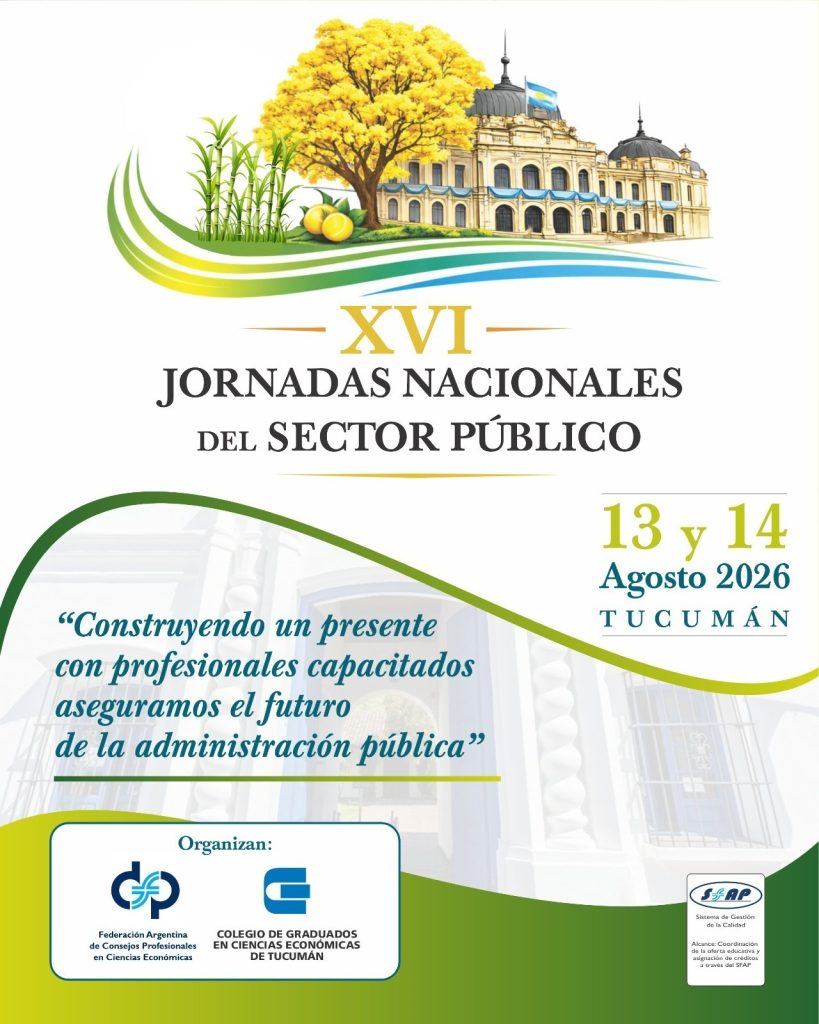 FLYER XVI JORNADAS NAC. DE SECTOR PUBLICO